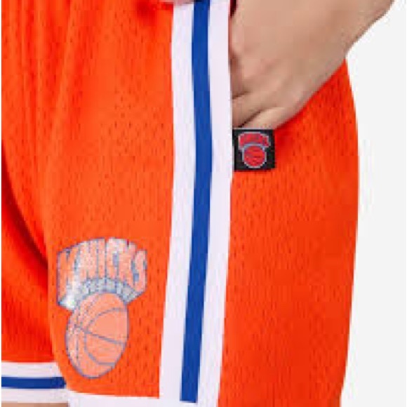 Mitchell & Ness
New York Knicks NBA Glitter Jump Shot Shorts - Picture 2 of 2